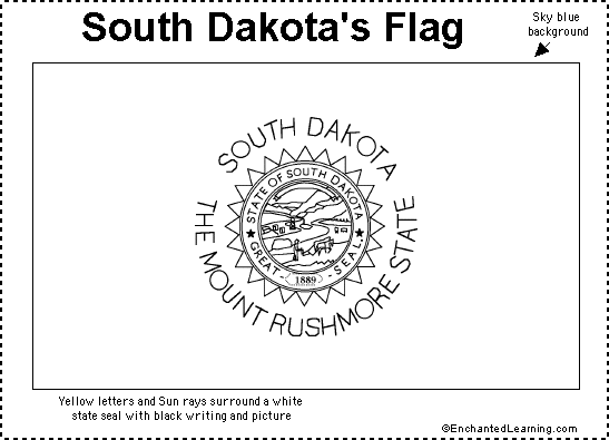 South Dakota flag