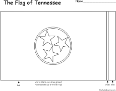 Search result: 'Flag of Tennessee Printout'