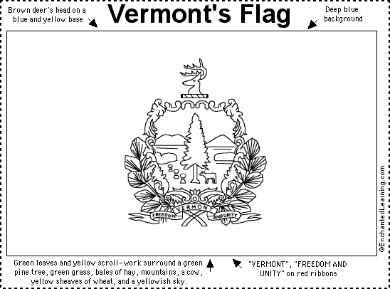 Search result: 'Vermont Flag Printout'
