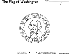 Flag of Washington -thumbnail