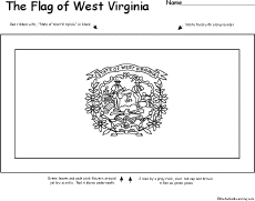Flag of West Virginia -thumbnail