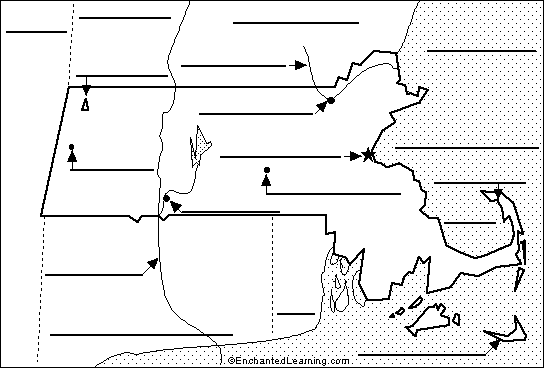 Search result: 'Label Massachusetts Map Printout'