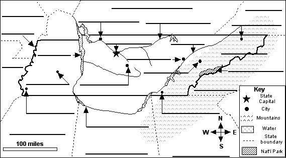 Search result: 'Label Tennessee Map Printout'