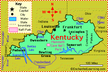 Ky River Map