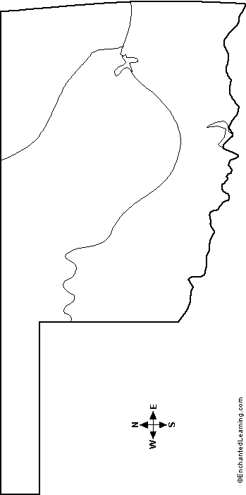 outline map of Oklahoma