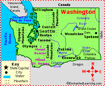 Washington State Mileage Chart