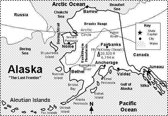 Search result: 'Alaska Map/Quiz Printout'