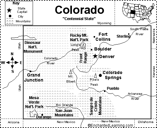 Search result: 'Colorado Map/Quiz Printout'