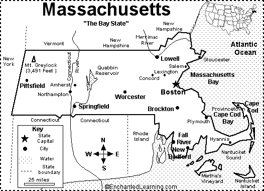 Search result: 'Massachusetts Map/Quiz Printout'