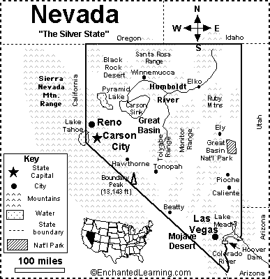 Search result: 'Nevada Map/Quiz Printout'