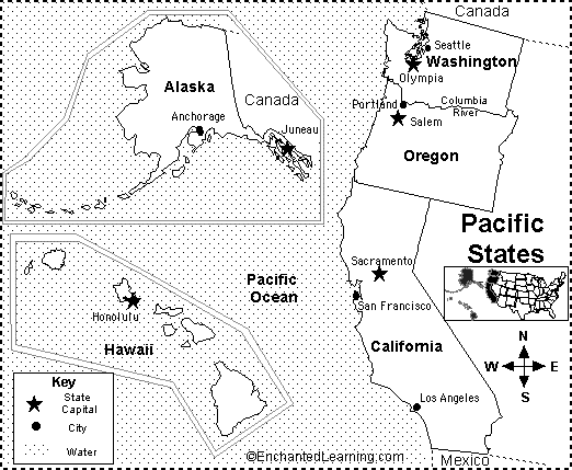 Pacific US States