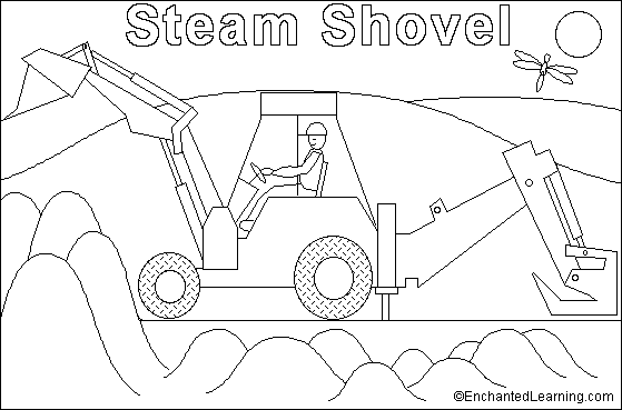 steam shovel