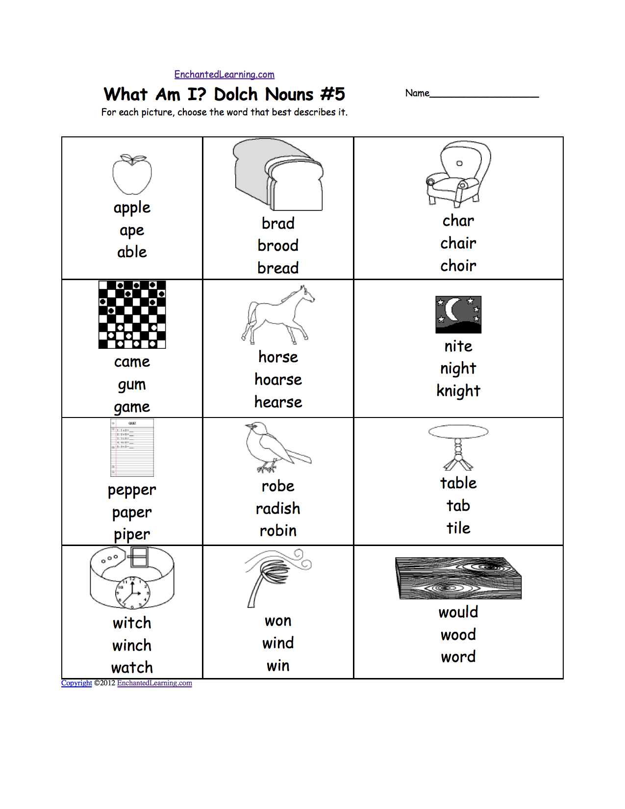 dolch-nouns-multiple-choice-spelling-words-at-enchantedlearning