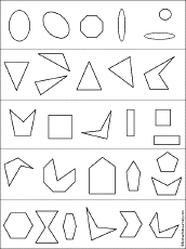 Search result: 'Which One is Different? Shapes'