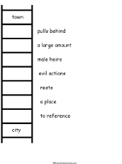 Search result: 'Geography Word Ladder Worksheet'