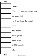 Search result: 'Math-Themed Word Ladders Worksheet #2'