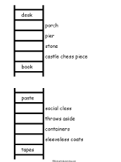 Search result: 'School-Themed Word Ladders Worksheet'