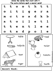 T words wordsearch