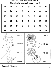 W words wordsearch