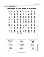 Search result: 'Computer Wordsearch'