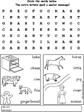 Search result: 'Story-Related Wordsearch Puzzles'