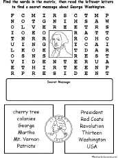 Presidents' Day Spelling Activities and Worksheets