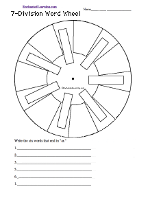 Word Wheel - Bottom