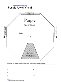 Word Wheel  - Top