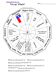 Search result: 'Texas Wheel  - Bottom: Printable Worksheet'