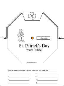 Search result: 'St. Patrick's Day Wheel : Printable Worksheet'