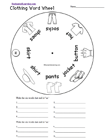 Word Wheel - Bottom