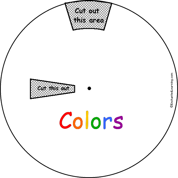 Search result: 'Colors Word Wheel - Top: Printable Worksheet'
