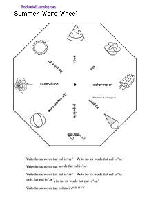 Search result: 'Fall/Autumn Wheel  - Bottom: Printable Worksheet'