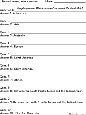 Continents - EnchantedLearning.com